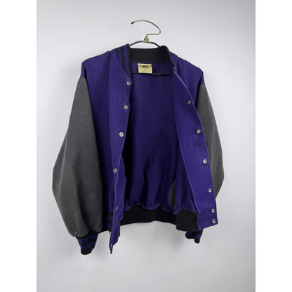 MCA Universal Darkman movie promo purple varsity jacket, 90s, XL