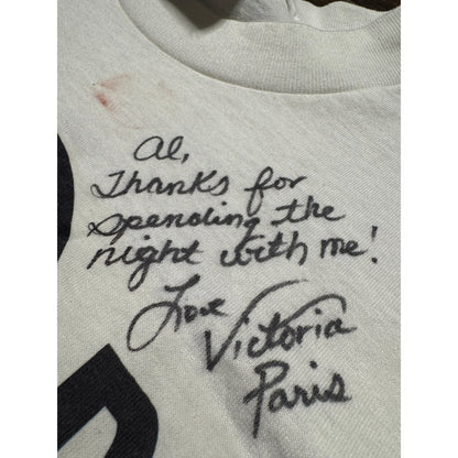 Victoria Paris adult film star signed shirt XL