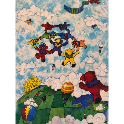 Grateful Dead songs fill the air skydive AOP, Large (1993)