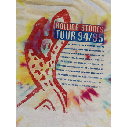 Vintage Rolling Stones 94/95 tour shirt Brockum tag size Large (1994/1995)