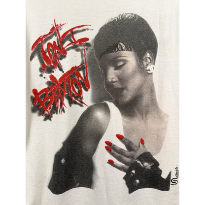 Vintage 1993 Maze Frankie Beverly & Toni Braxton Two Sided Tee R&B Rare XL 24x29