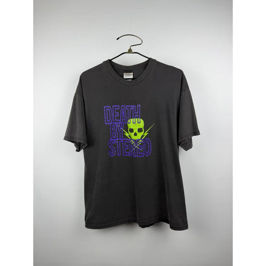 Vintage 2002 Death By Stereo Southern California Hardcore Fader Hanes XL 23x28