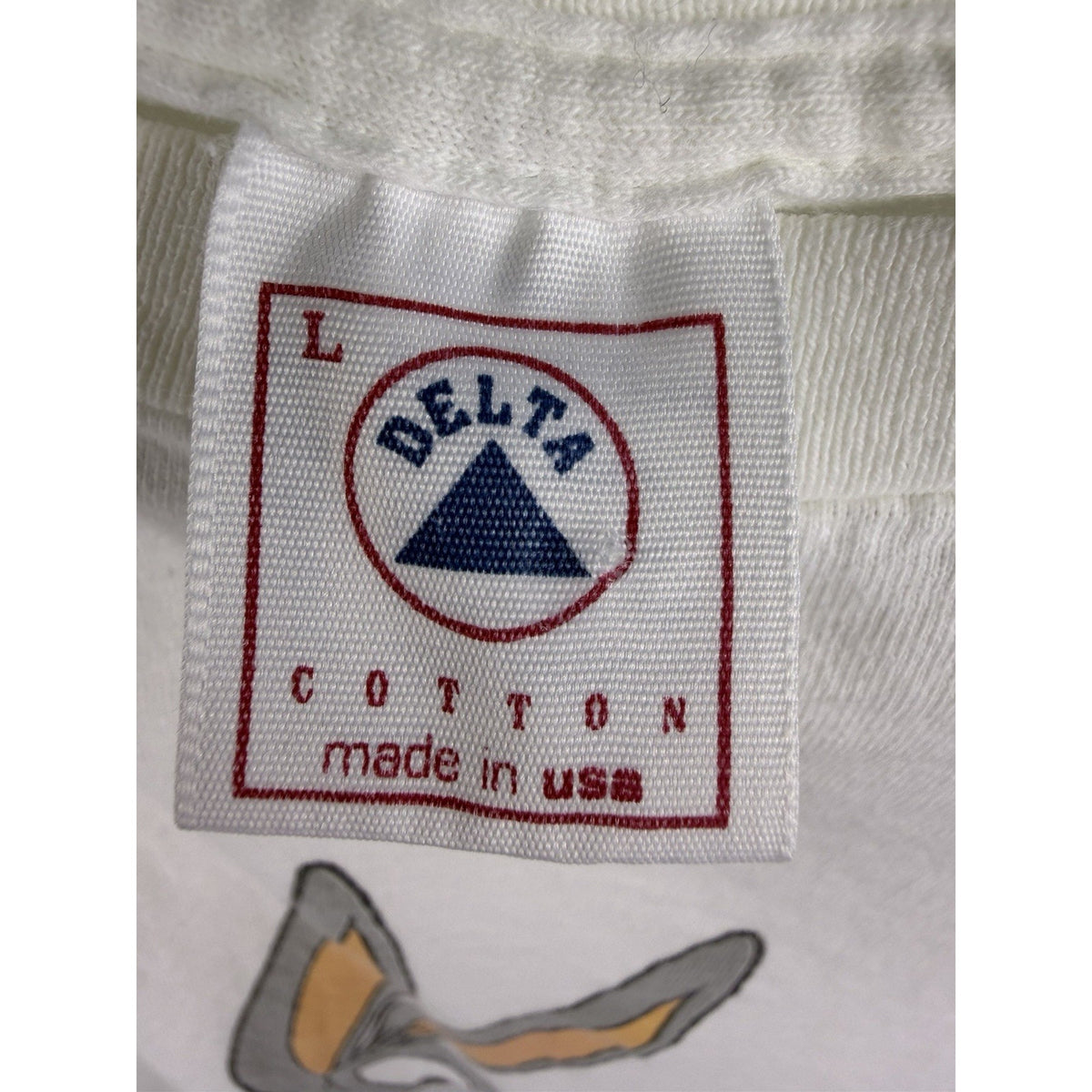 Vintage 1993 Looney Tunes Bugs Bunny single stitch tee, L