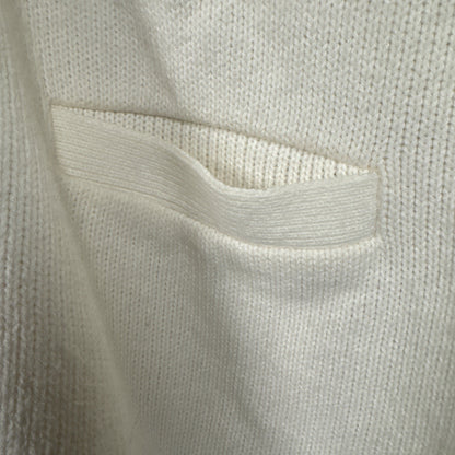 Vtg 60s White Cardigan Sweater Future Homemakers Of America Sz Large