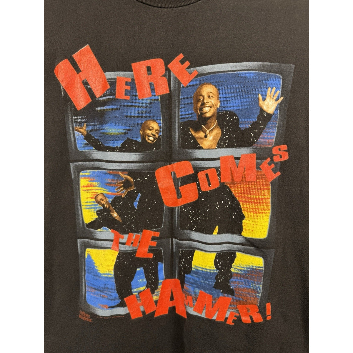 Vintage 1991 MC Hammer Here Comes the Hammer rap tee, Hanes, M
