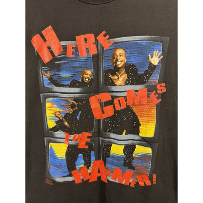 Vintage 1991 MC Hammer Here Comes the Hammer rap tee, Hanes, M
