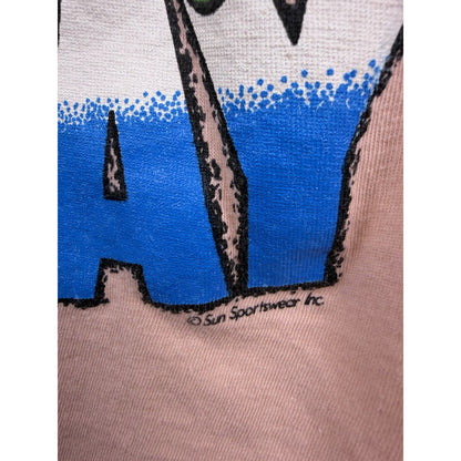 Vintage 80’s This Whole Week Has Been Monday Funny Graphic Frog Tee XL 23x27