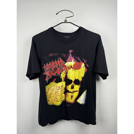 Vintage 2005 Morbid Angel Masters Of Chaos Rare Euro Tour Shirt XL 24"x28"