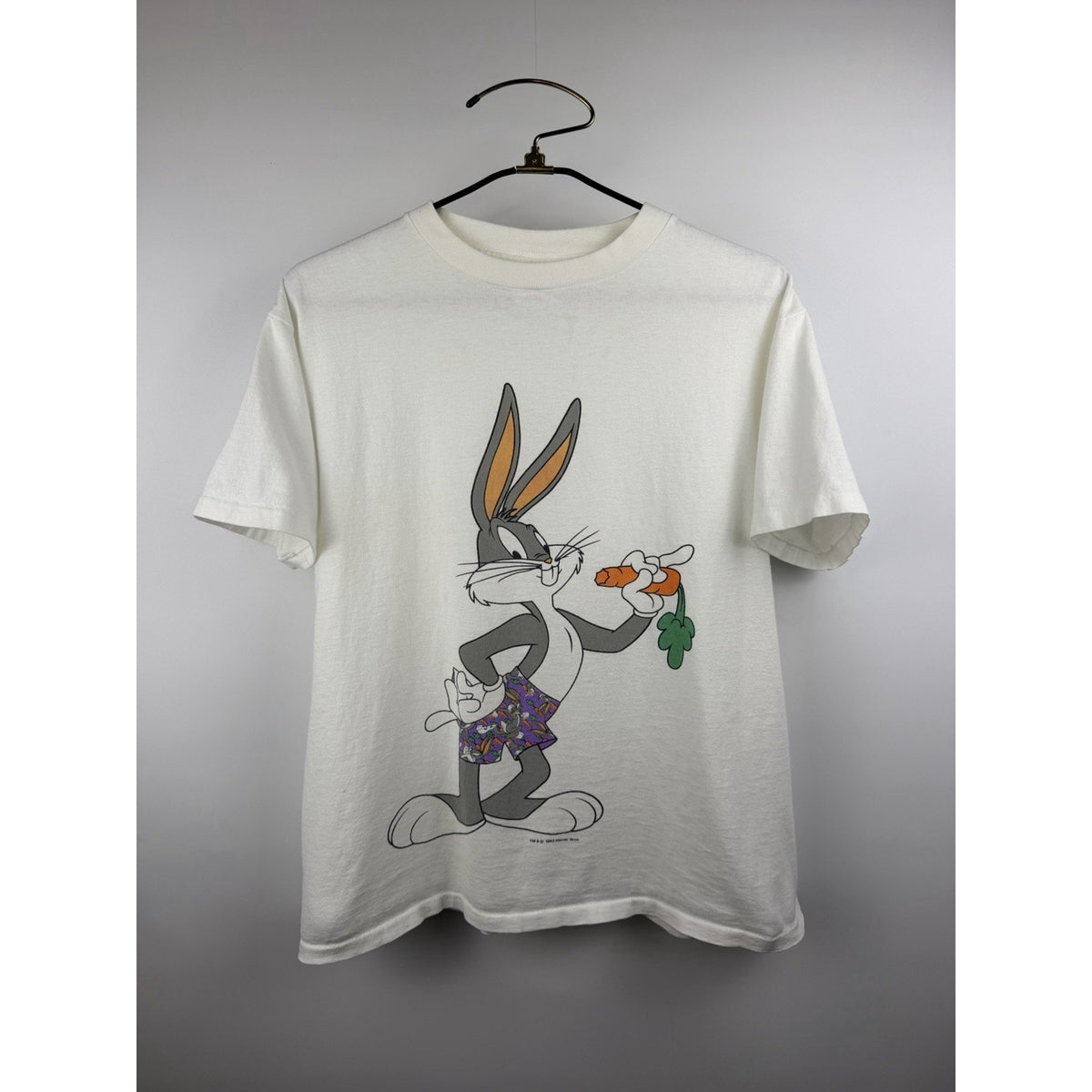 Vintage 1993 Looney Tunes Bugs Bunny single stitch tee, L