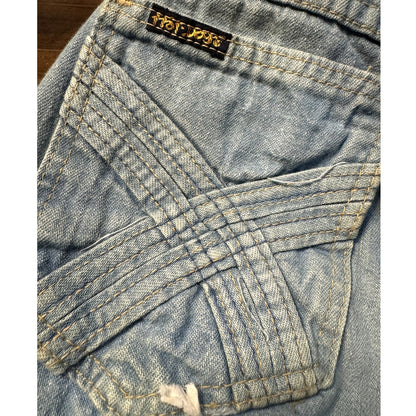 Hot Dogs denim bell bottoms 26x25 (1970s)