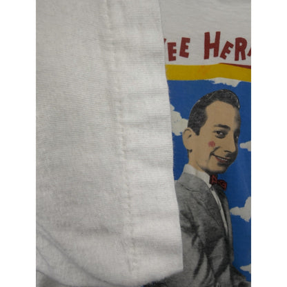 Vintage 80s Pee-wee Herman tee, Stanley DeSantis, cloud and sky, XL
