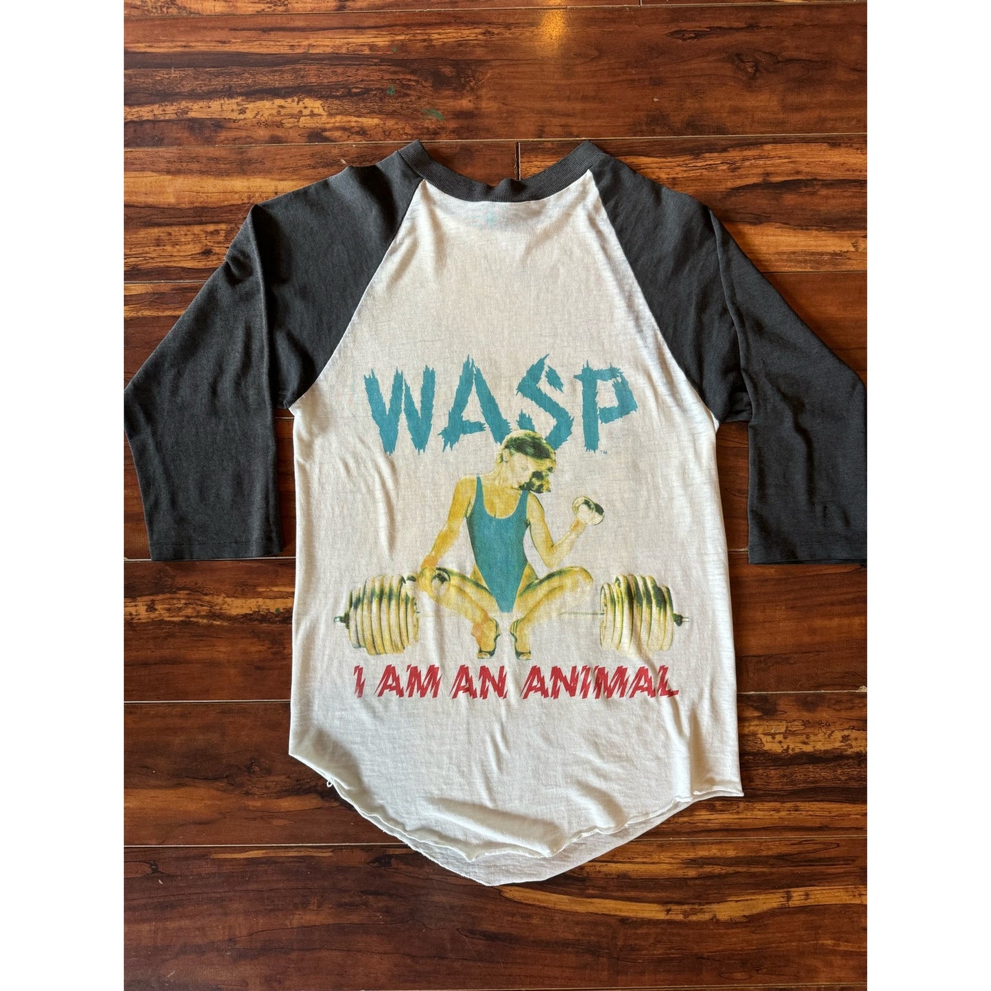 Vintage WASP Inside the Electric Circus RARE shirt size XS (1986)