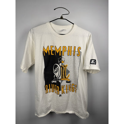 Vintage 90s Memphis Riverkings Starter tee, single stitch, L
