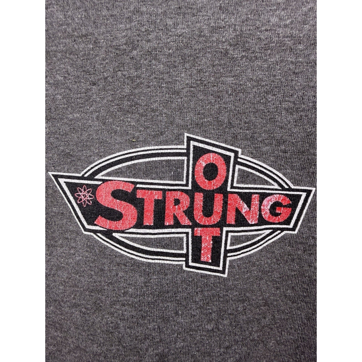 Vintage 2002 Strung Out Fat Wreck Chords California Punk Band Shirt XL 24x30