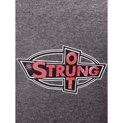 Vintage 2002 Strung Out Fat Wreck Chords California Punk Band Shirt XL 24x30