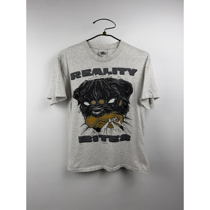 Vintage 1996 Top Dawg "Reality Bites" Rottweiler tee, youth L / M