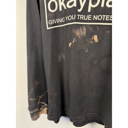 Vintage Thrashed Okayplayer 2000 Tour Long Sleeve Talib Kweli Dead Prez L 22x28
