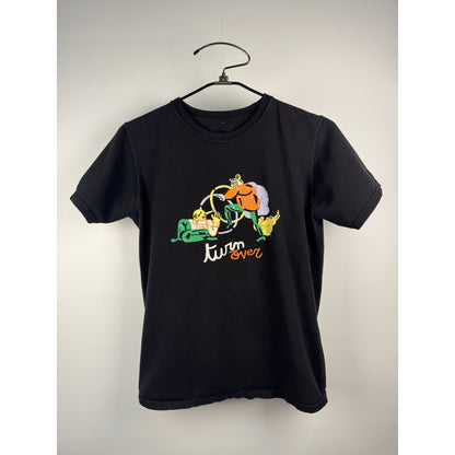Rare Turnover Band Shirt Run For Cover Records Virginia Beach Emo Large 20.5x26