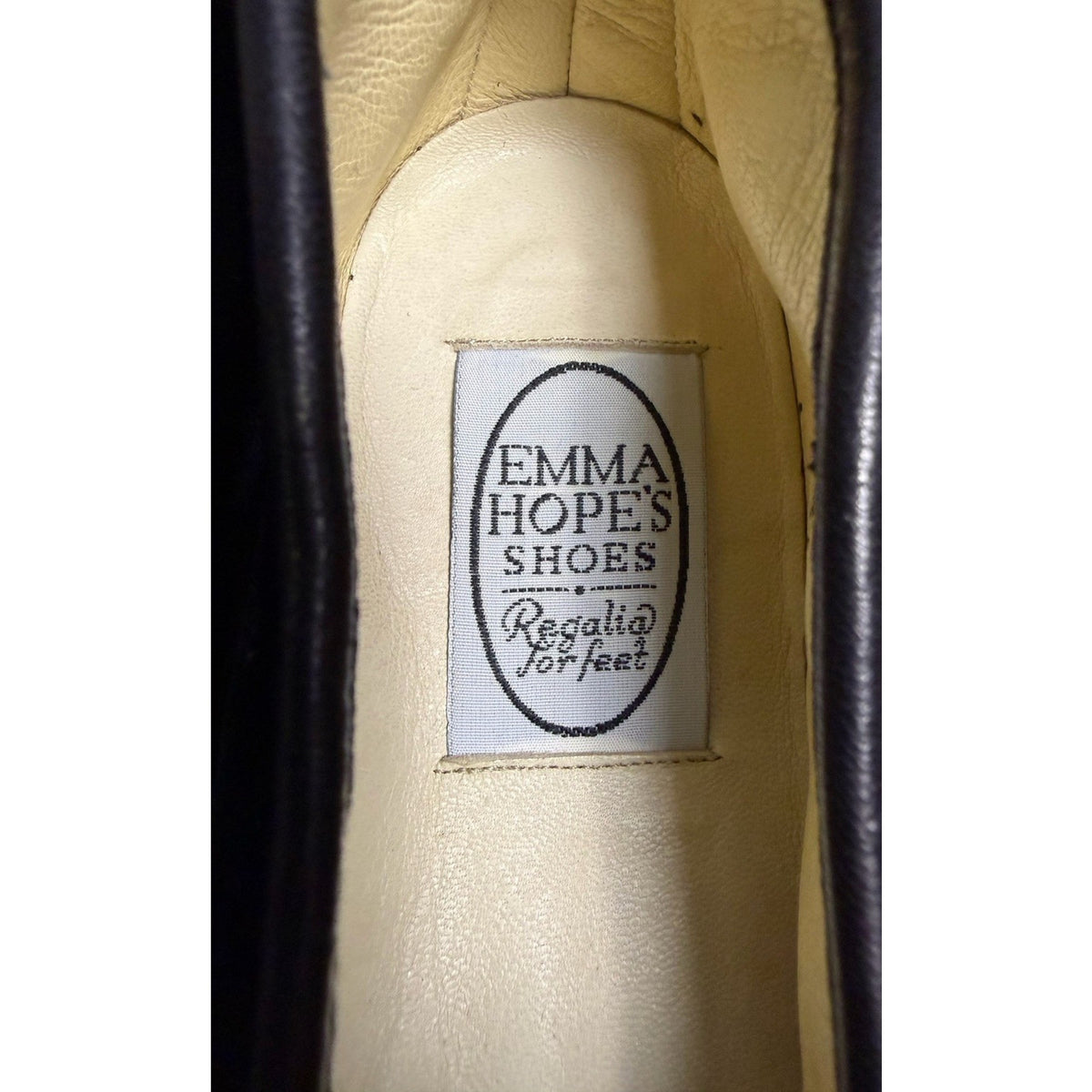 Emma Hope Albert black velvet slip-on ballet loafers, new, 38.5