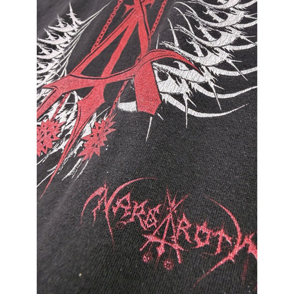 Nargaroth Amarok double sided German black metal band tee, 2000s, Medium
