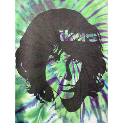 Vintage 90s The Doors Jim Morrison tie dye long sleeve, XL