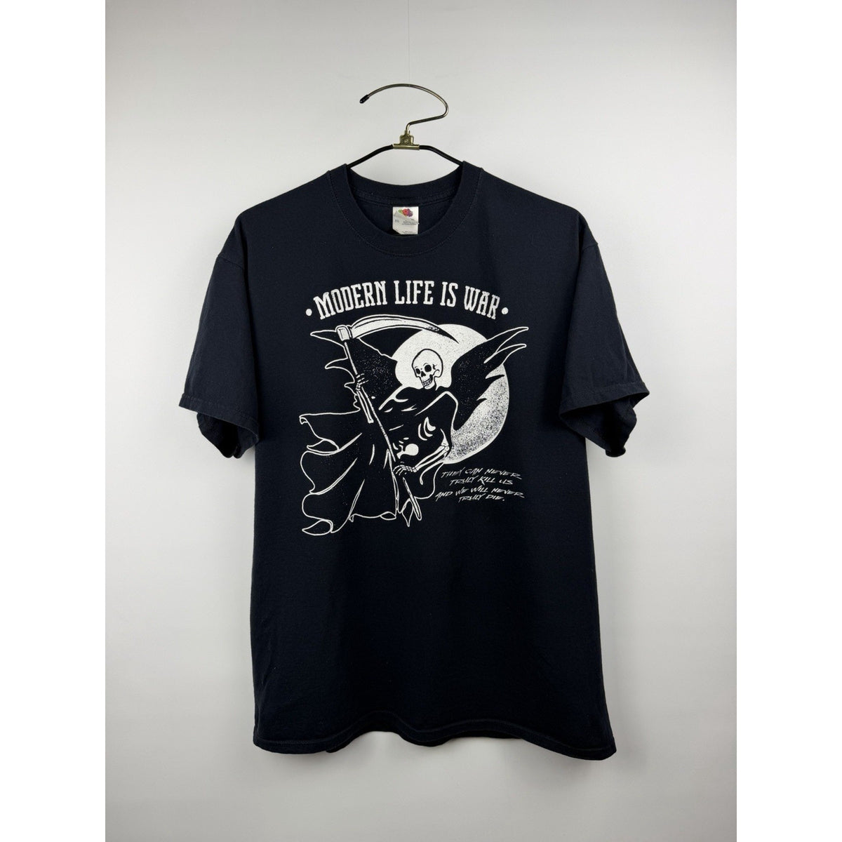 2008 Modern Life Is War RARE Benefit Shirt For Syrentha Savio Endowment XL 23x30