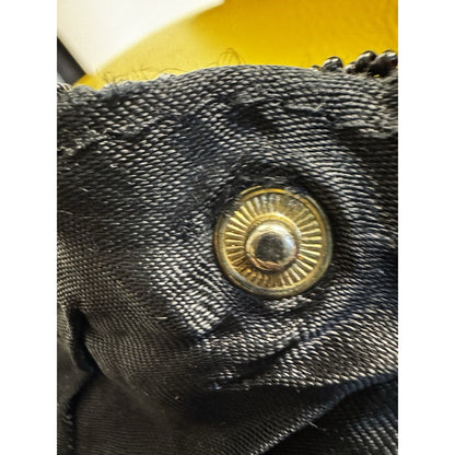 Vintage MCM 1950s La Regale Beaded flower Black Silver Gold evening Bag