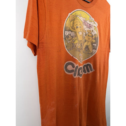 Vintage 70’s Creem Magazine R. Crumb Art Single Stitch Insanely Rare Large 22x29