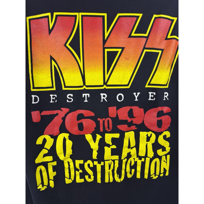 Vintage 1996 KISS Destroyer 20 Years of Destruction tour tee, L