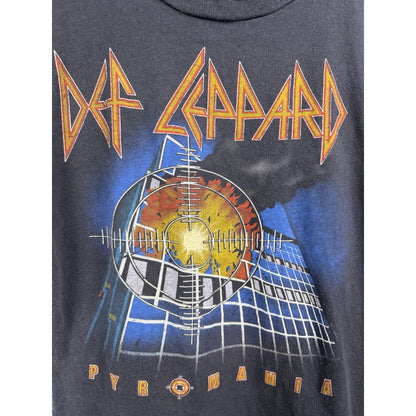 Vintage 1983 Def Leppard Pyromania Rock Till You Drop Tour Till We Drop M 18x25