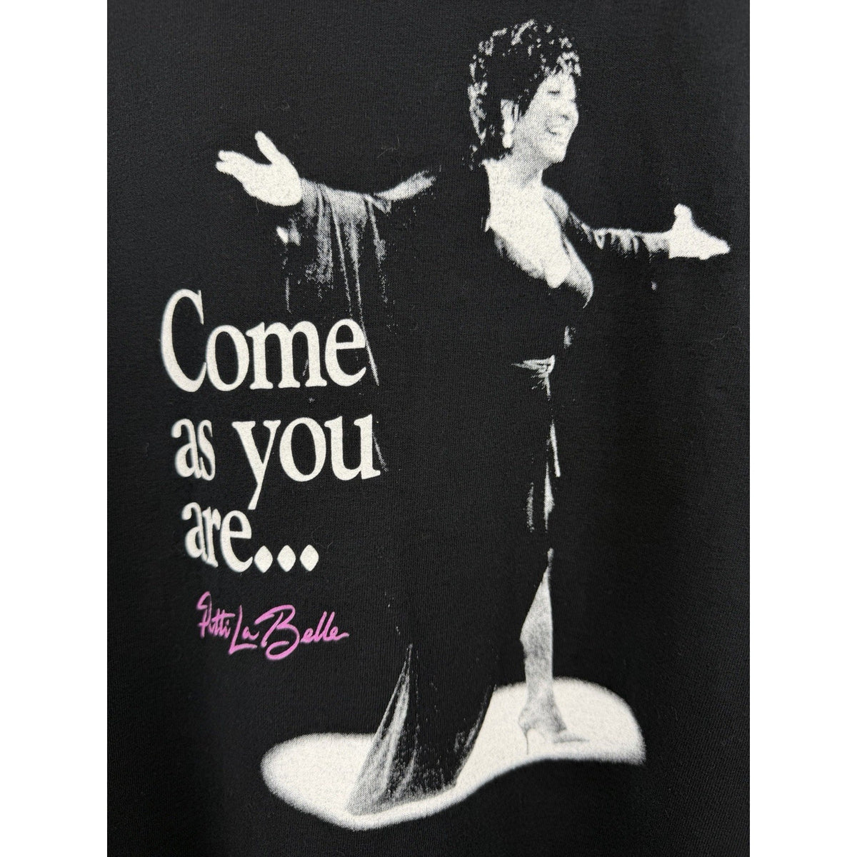 Vintage 1995 Patti LaBelle Come As You Are tour tee, single stitch, XL