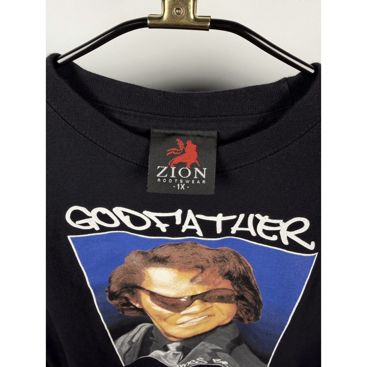 Vintage 2000’s James Brown Godfather Of Soul Zion Rootswear Funk Music XL 24x33