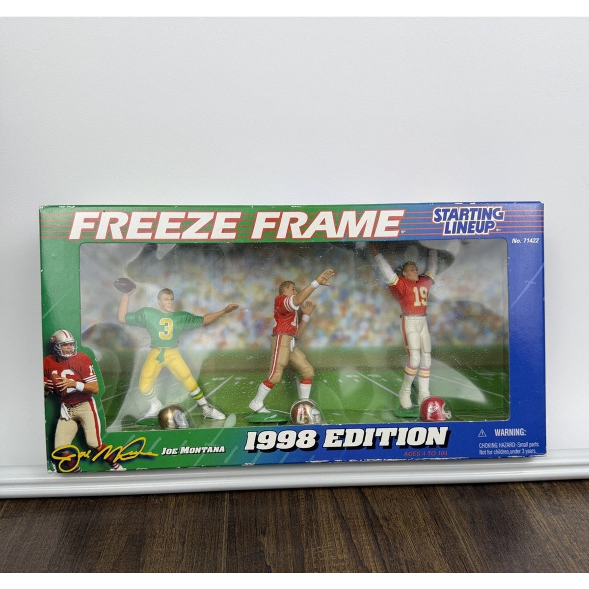 Kenner Starting Lineup Freeze Frame 1998 Edition Joe Montana