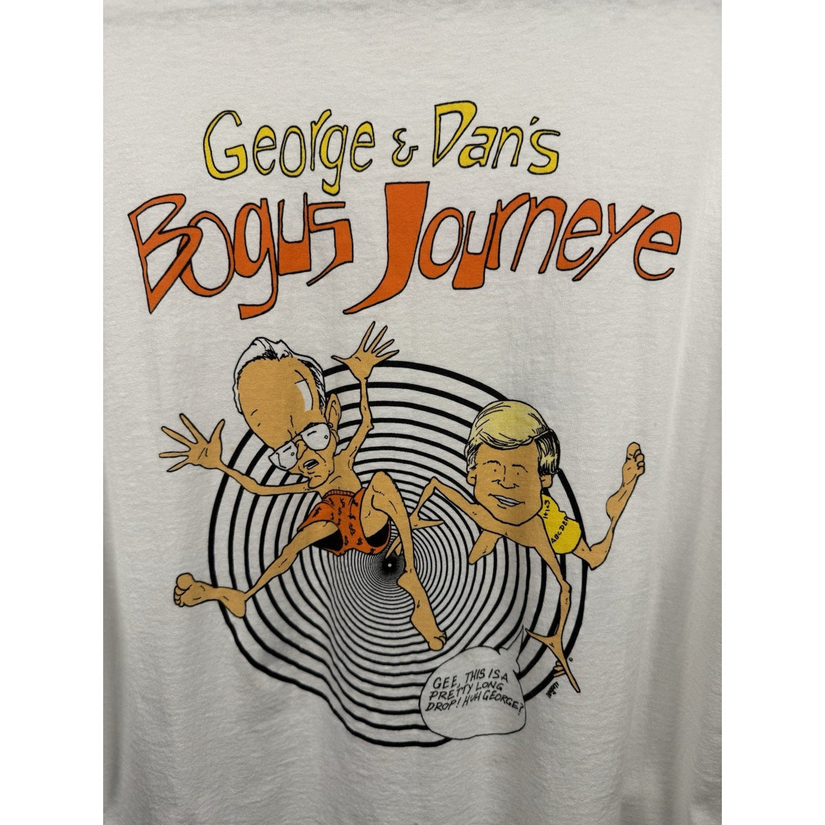 Vintage 90s Bill Clinton & Al's Excellent Adventure tee, XL
