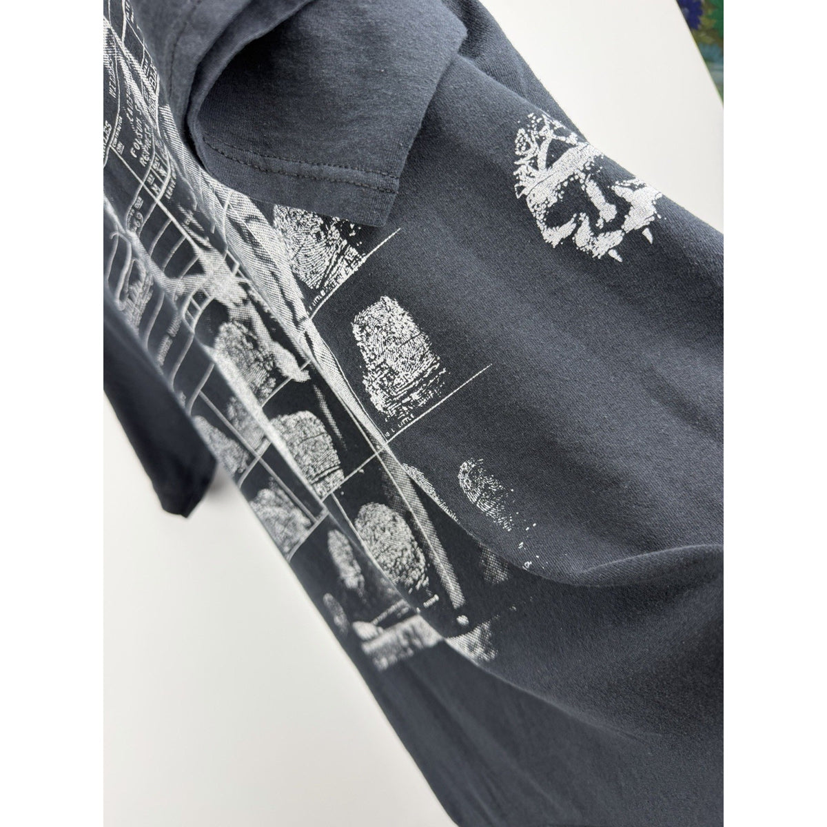 Vintage 2005 Integrity RISE Very Rare Charles Manson Prison Booking Tee M 21x27