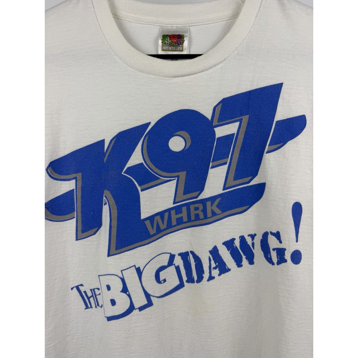 Vintage 2001 Rare K97 The Big Dawg Memphis Hip Hop & Rap Radio Station XL 23x28