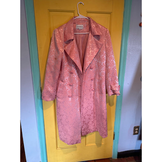 Pink your interest, fall and spring coat (1970s)