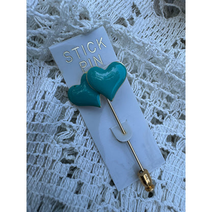 Have heart stick pin (1980s)