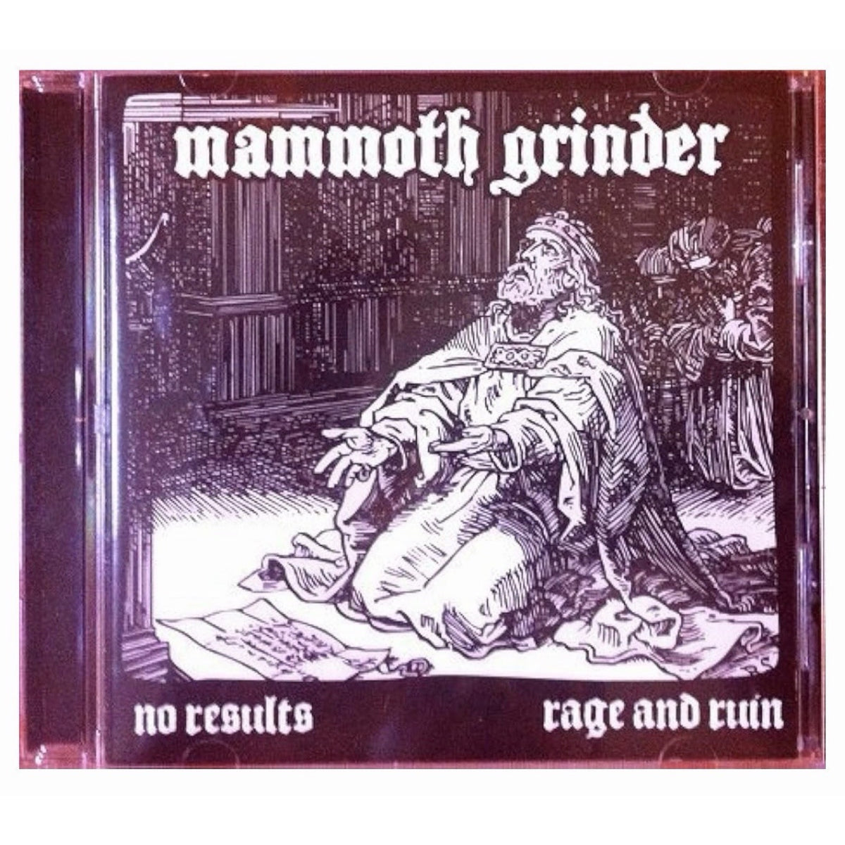2008 Mammoth Grinder Long Sleeve Power Trip Exhumed Darkest Hour L 21x27 *flaws*