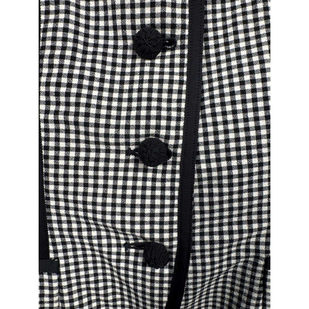 Vintage Rickie Freeman for Teri Jon gingham wool blazer, Saks, 2 (XS)