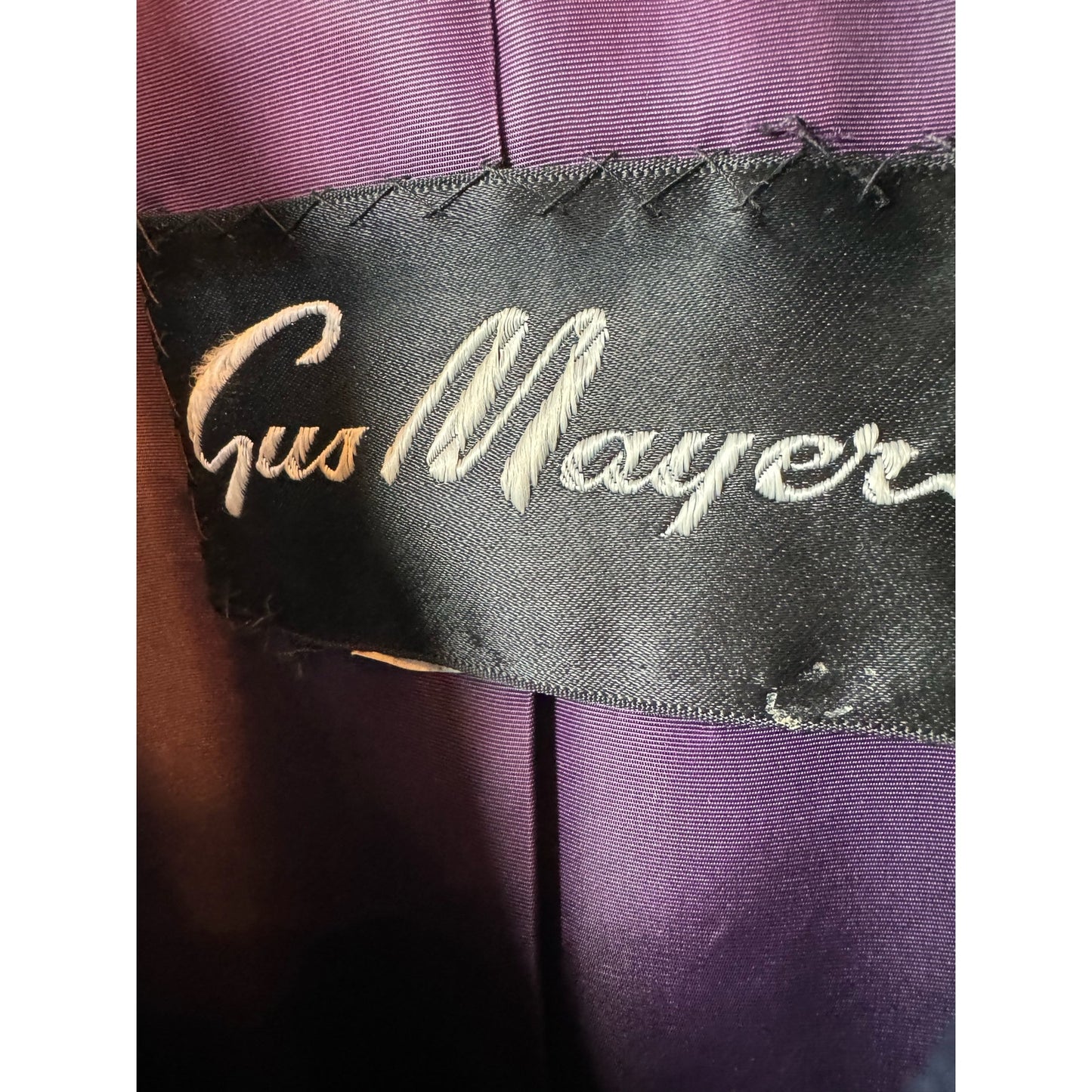 Let's get nautical, Gus Mayer navy trench coat (1970s)