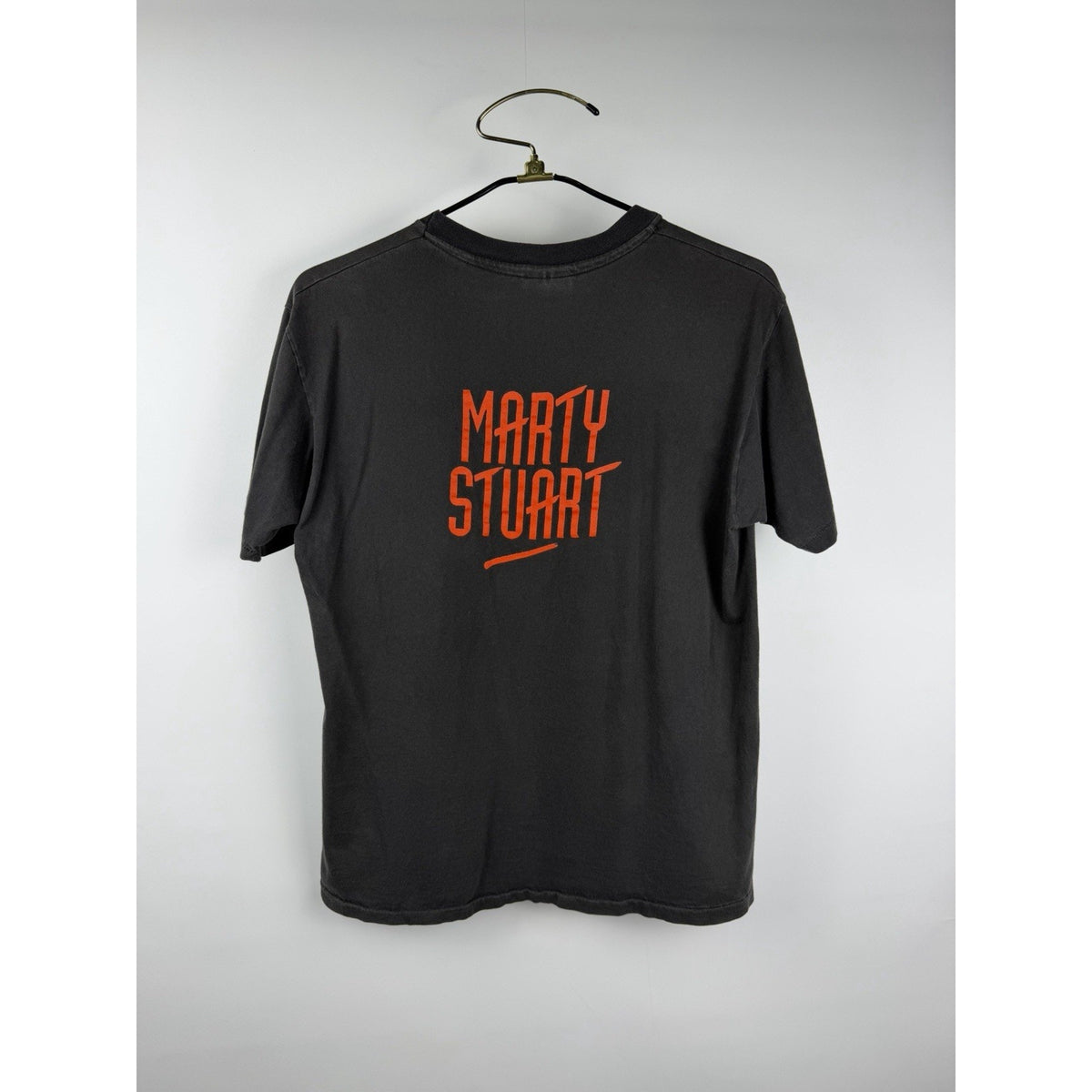 Vintage 1992 Marty Stuart country tee, single stitch, Hanes, L