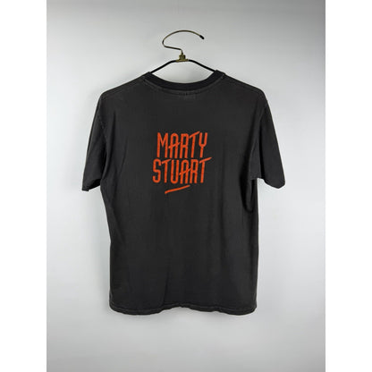 Vintage 1992 Marty Stuart country tee, single stitch, Hanes, L