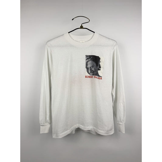 Robert Palmer Riptide long sleeve shirt, double sided, 1985, Medium
