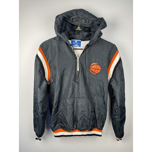 True Vintage 70s 80s Champion Windbreaker Track Jacket USA Made Medium 21x26