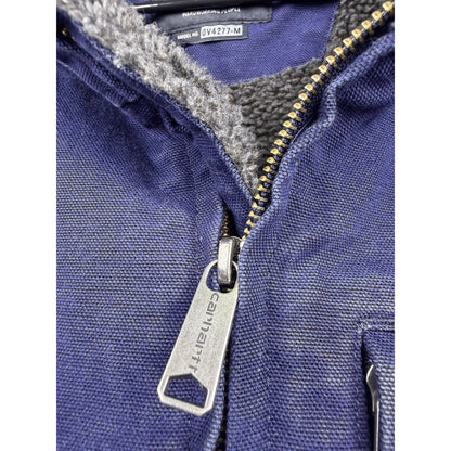 Carhartt Full Zip Sherpa-Lined Blue OV4277-M Relaxed Cotton Vest XXL 27x28