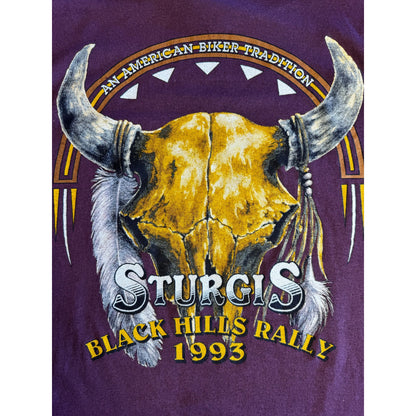 Sturgis 3D Emblem Harley shirt Large (1993)