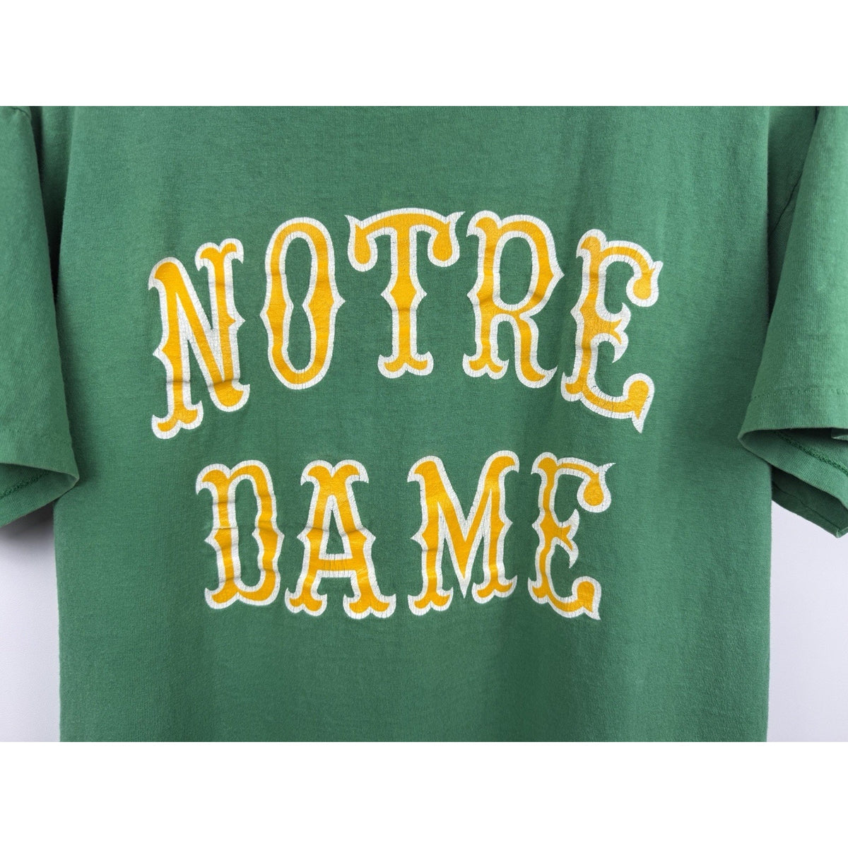 Vintage 80s Notre Dame Fighting Irish Champion tee, made in USA, L