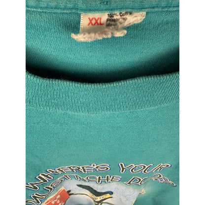 Vintage 90s Got Milk Where's Your Mustache Dude promo tee, XXL