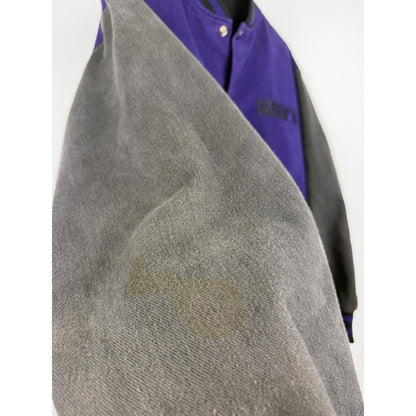 MCA Universal Darkman movie promo purple varsity jacket, 90s, XL